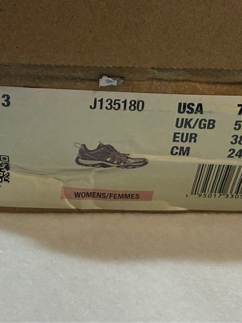 New Merrell Women's Accentor 3 Hiking Shoes. Size 7.5M